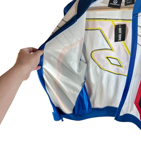 Overwatch NWT Men's XS Soldier 76 Blue Full Zip Track Jacket Sweats Athleisure - Picture 7 of 13